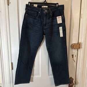 Signature Levi Strauss Athletic Fit Jeans Mens W34 L30 Blue Denim